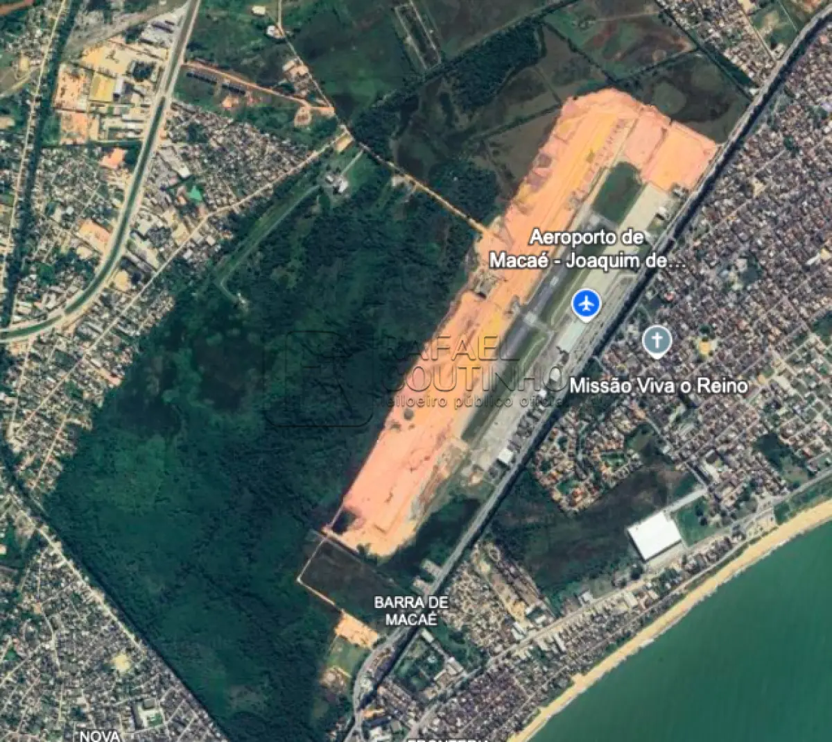 Área 118.724 m² ao lado do Aeroporto de Macaé/RJ